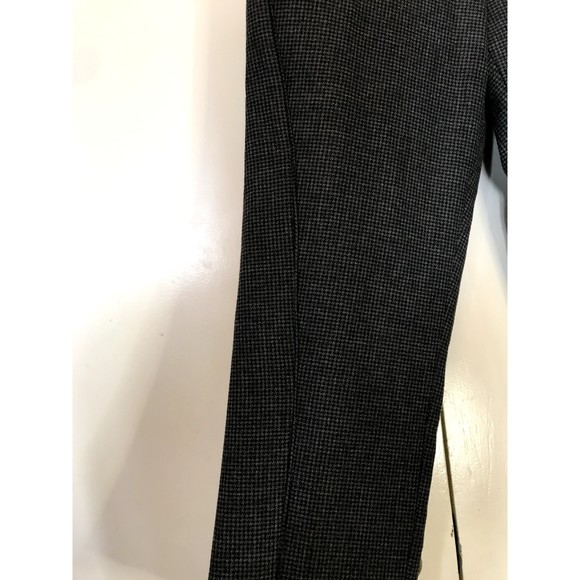Mint Gerard Darel Houndstooth Wool-blend Leather Lined Pocket Pants 36 us4 30" - Picture 3 of 7